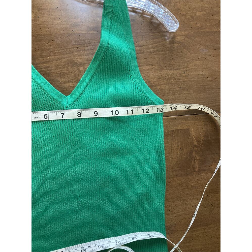 House of‎ Harlow 1960 Midi Dress Sz XS New Green Tank Resort Beach Saint Patrick - Picture 6 of 8